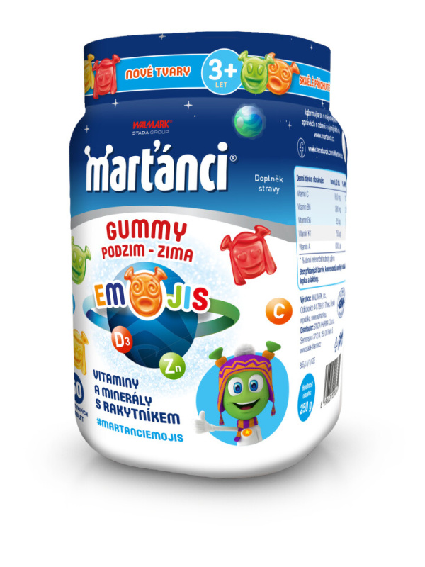 Marťánci Gummy podzim-zima tbl.50