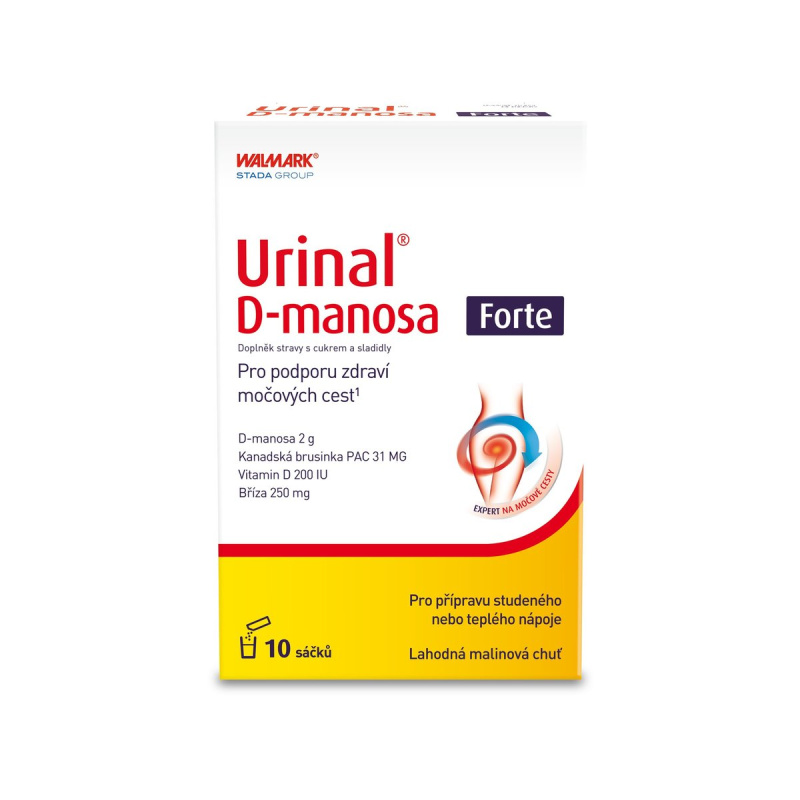URINAL D-manosa forte 10 sáčků