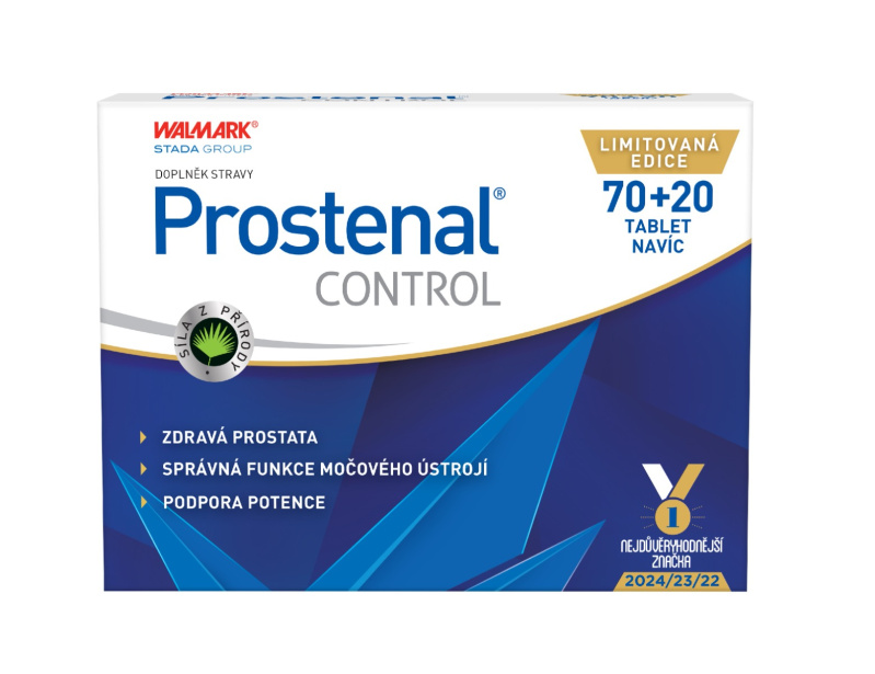 WALMARK Prostenal CONTROL 70 + 20 tablet NAVÍC