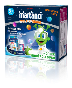 Walmark Marťánci Multivitamin tbl.50+50 Promo2022