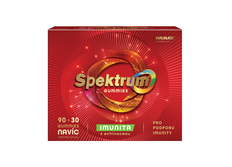 WALMARK Spektrum gummies IMUNITA s echinaceou 90 + 30 gummies NAVÍC
