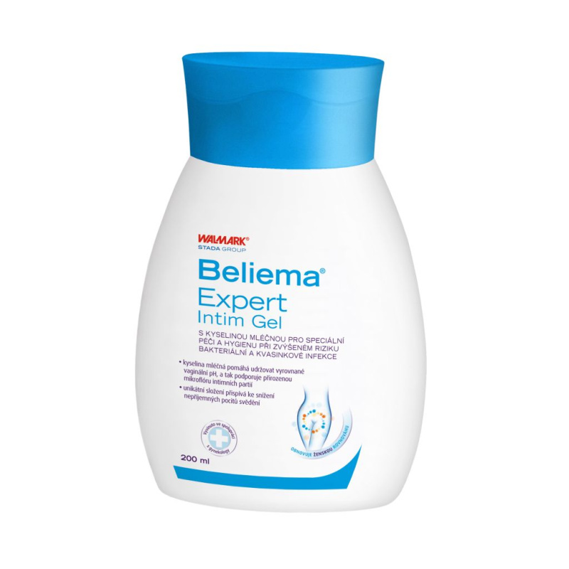Beliema Expert Intim Gel intimní zdraví gel na intimní hygienu pro ženy 200 ml