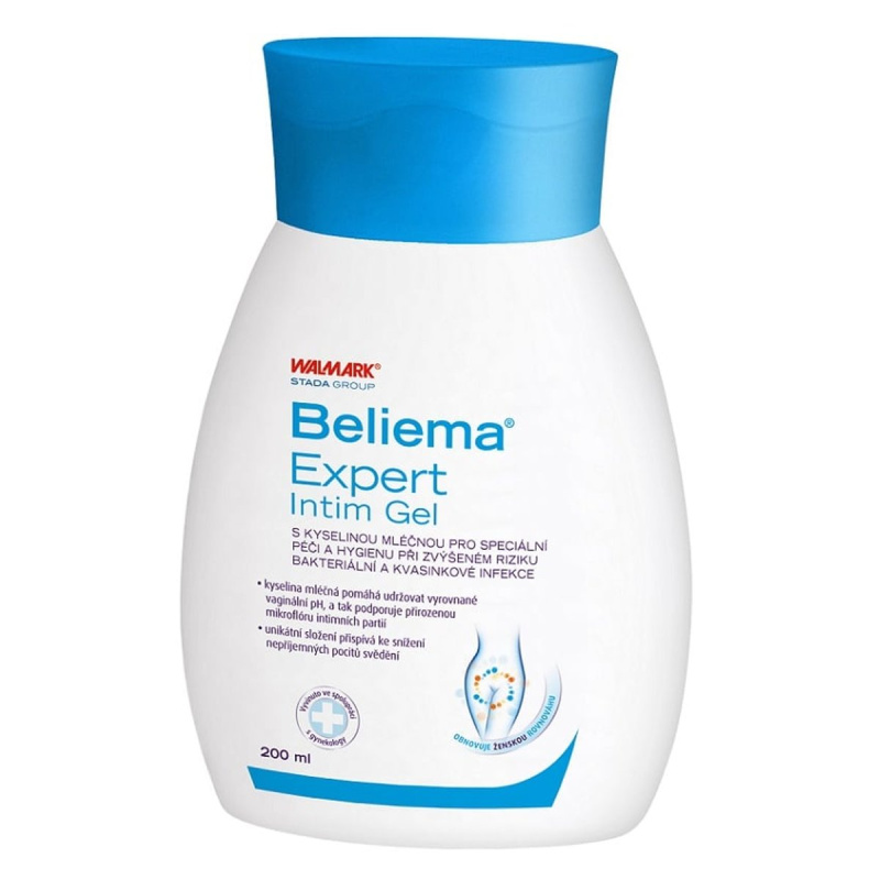 Beliema Expert Intim Gel intimní zdraví gel na intimní hygienu pro ženy 200 ml