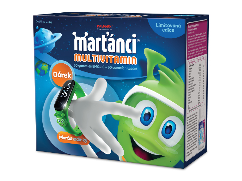 Marťánci Multivitamin tbl.50+50 Promo2023
