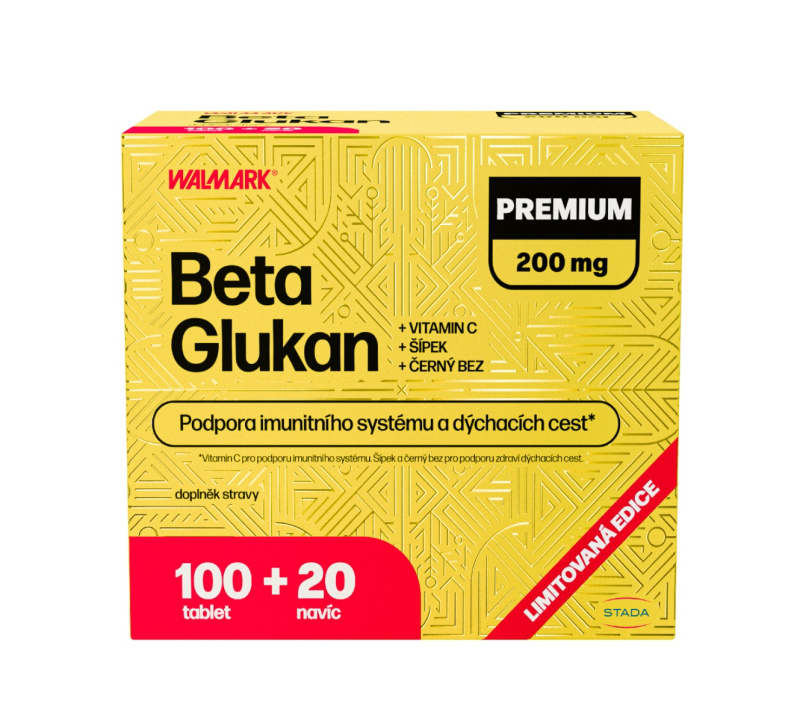 Walmark Beta Glukan 200mg tbl.100+20