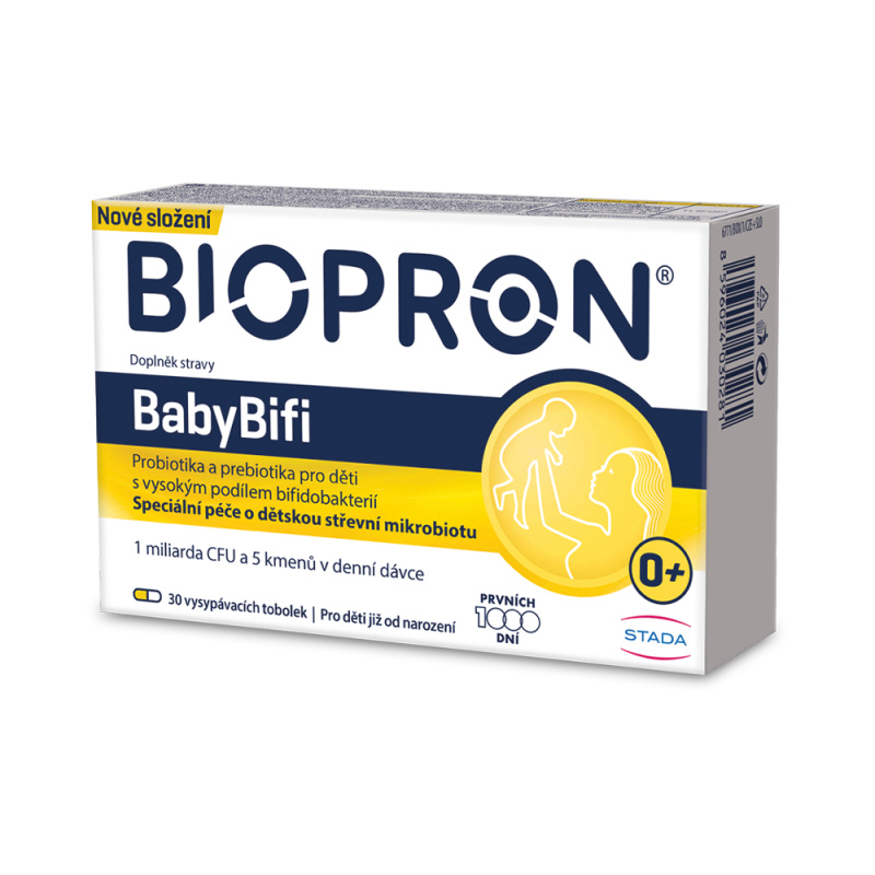 Biopron BabyBifi probiotika pro děti tob.30