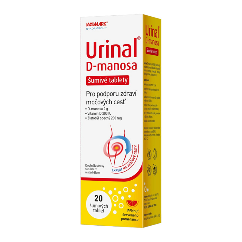 URINAL D-Manose Effervescent  eta 20 kusů