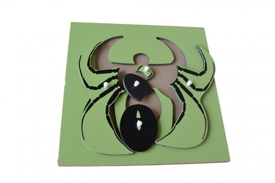 Puzzle - pavouk Montessori