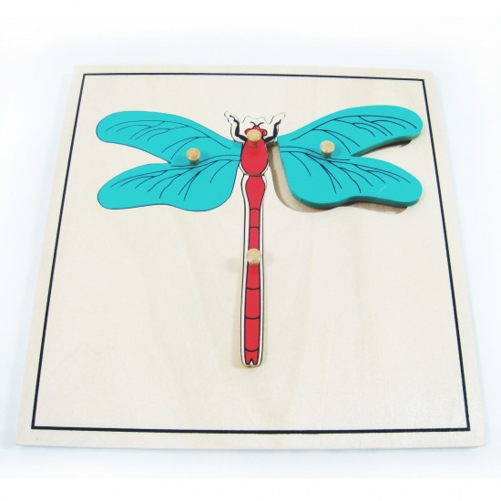 Puzzle - vážka Montessori