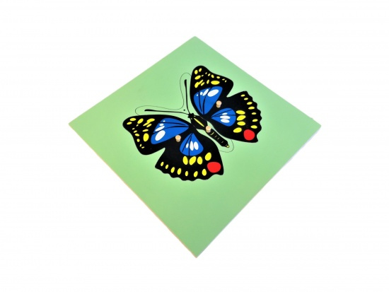 Puzzle - motýl Montessori