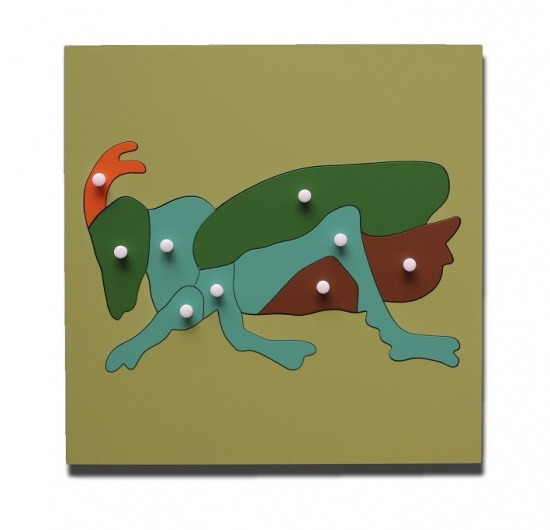 Puzzle - cvrček Montessori