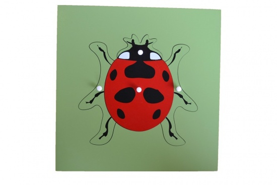 Puzzle - beruška Montessori