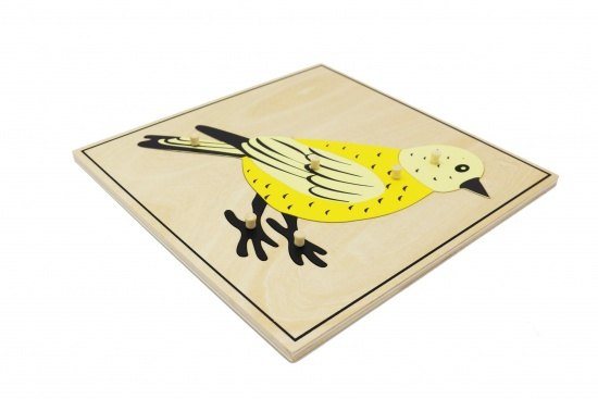 Puzzle - pták Montessori