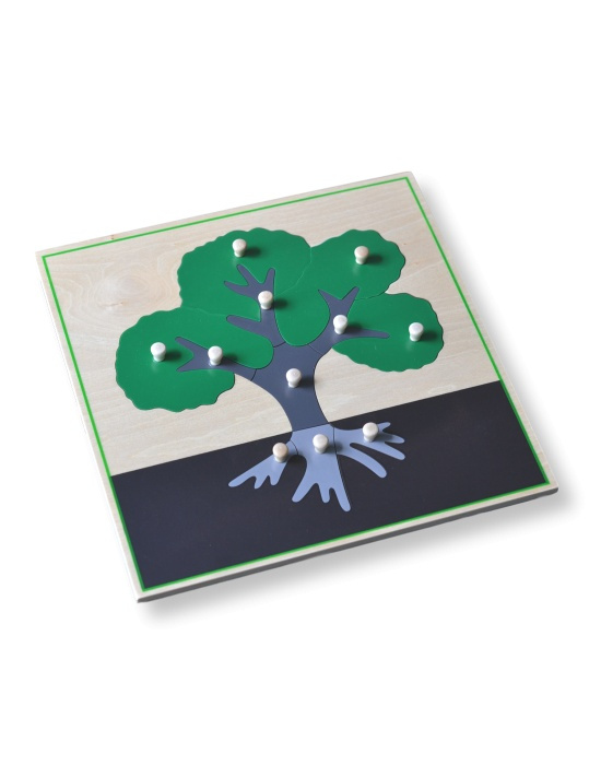 Montessori Vkládací puzzle Strom