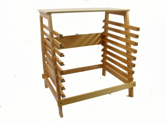 Stojan na puzzle - mapy Montessori