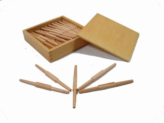 45 vřetének Montessori