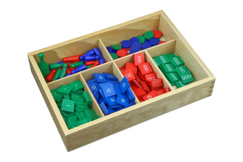 Známková hra Montessori