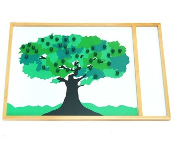 Jabloňová hra Montessori