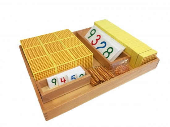 Desítková hra Montessori