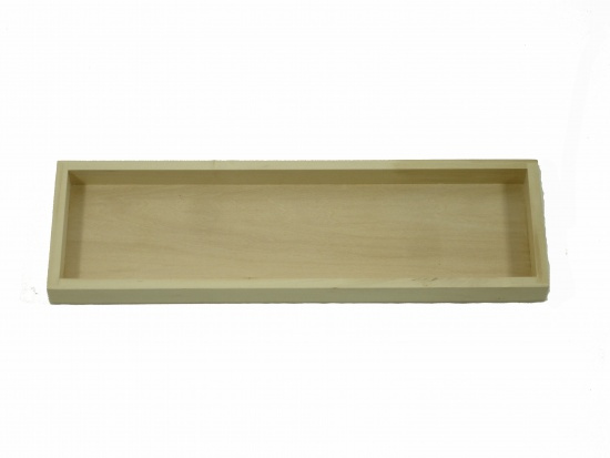 Podložka na 45 kusů dřevěných stovkových čtverců Montessori