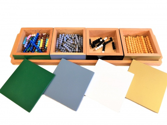 Nová odčítací hadí hra Montessori