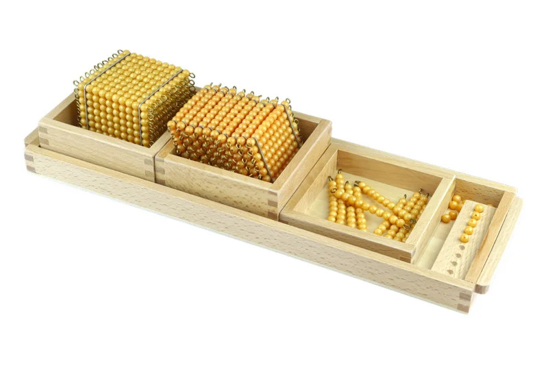 Devítková hra s podnosem Montessori