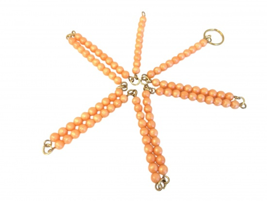 Stovkový perlový řetěz Montessori