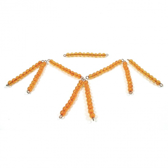 9 zlatých perlových desítek Montessori