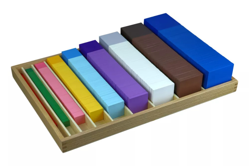 Krychlový materiál Montessori