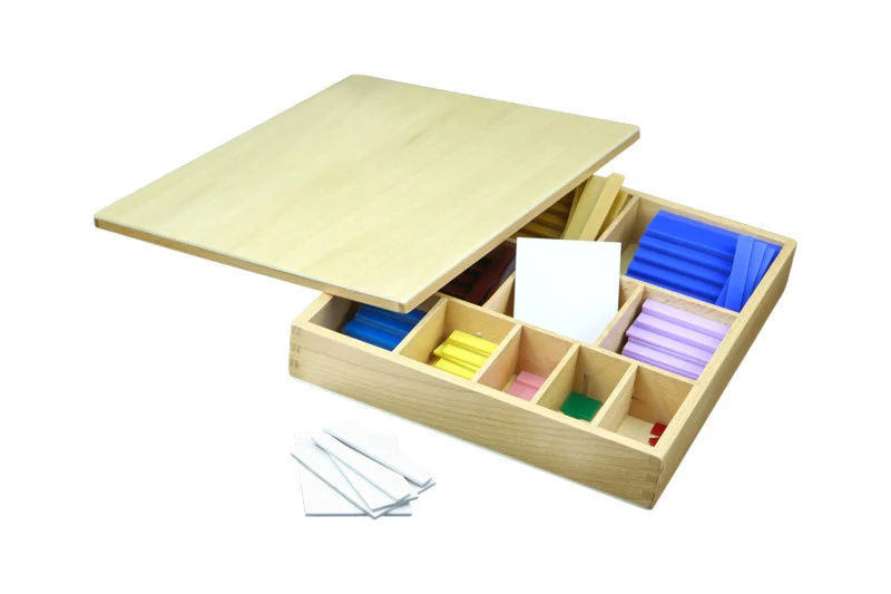 Dekanomický čtverec s krabičkou Montessori
