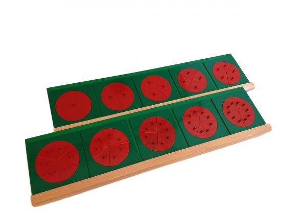 Kovové kruhy s podstavcem Montessori