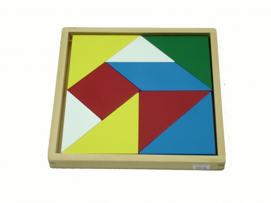Puzzle - tvary Montessori