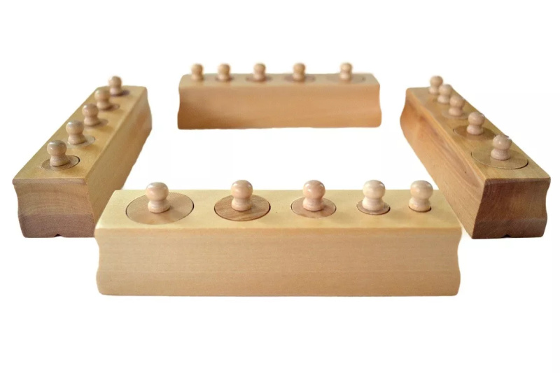 Montessori Válečky s úchyty Zmenšená verze
