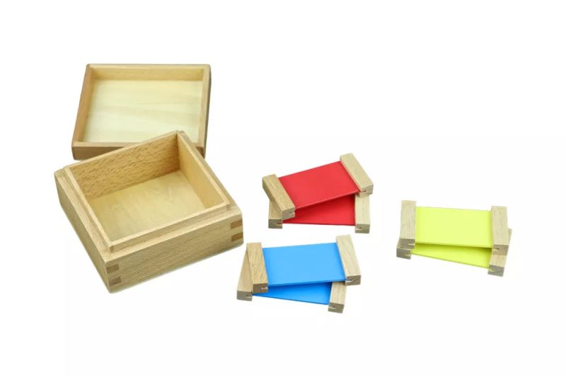 Barevné destičky 1 - Základní sada Montessori