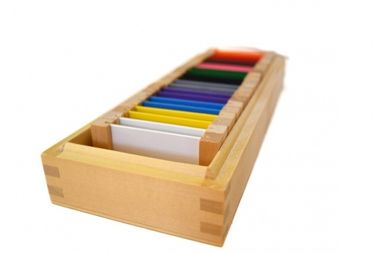 Barevné destičky 2 - Rozšířená sada Montessori