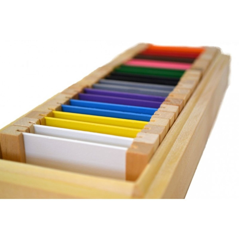 Barevné destičky 2 - Rozšířená sada Montessori