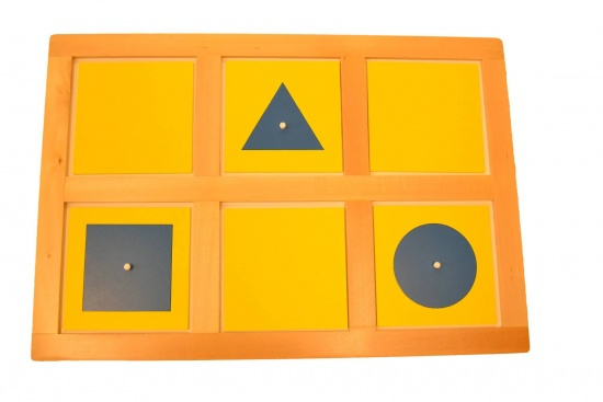 Geometrický podnos Montessori
