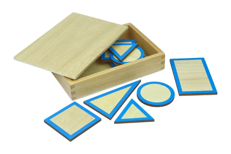 Základny pro geometrická tělesa Montessori