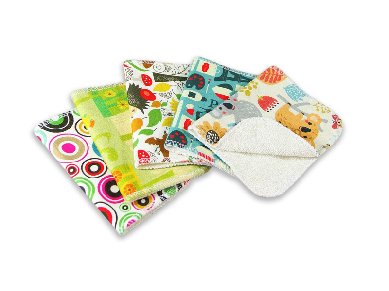 Petit Lulu s.r.o. Látkové ubrousky 5 ks - úplet