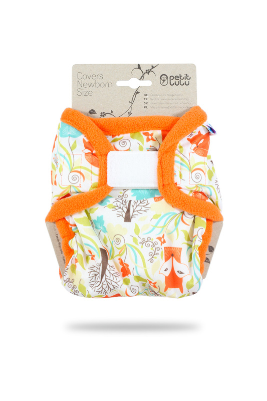 Petit Lulu s.r.o. Lišky - novorozenecké svrchní kalhotky