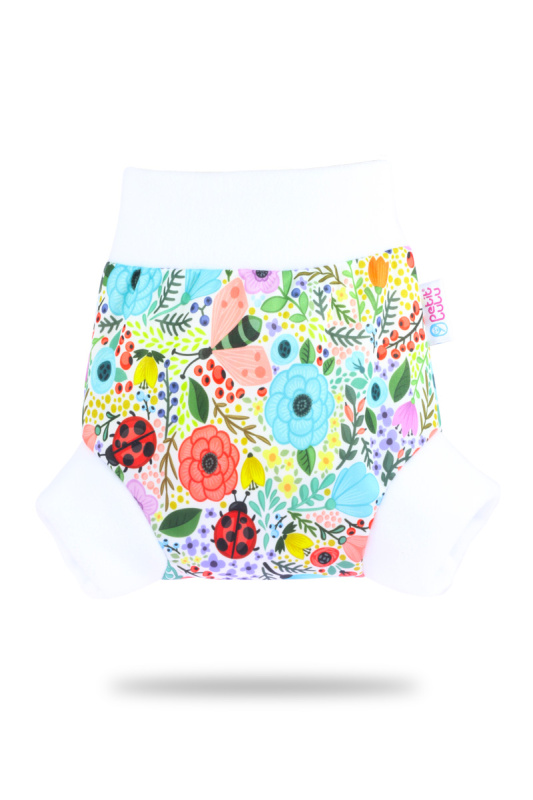Petit Lulu s.r.o. Rozkvetlá zahrada - pull-up svrchní kalhotky - M