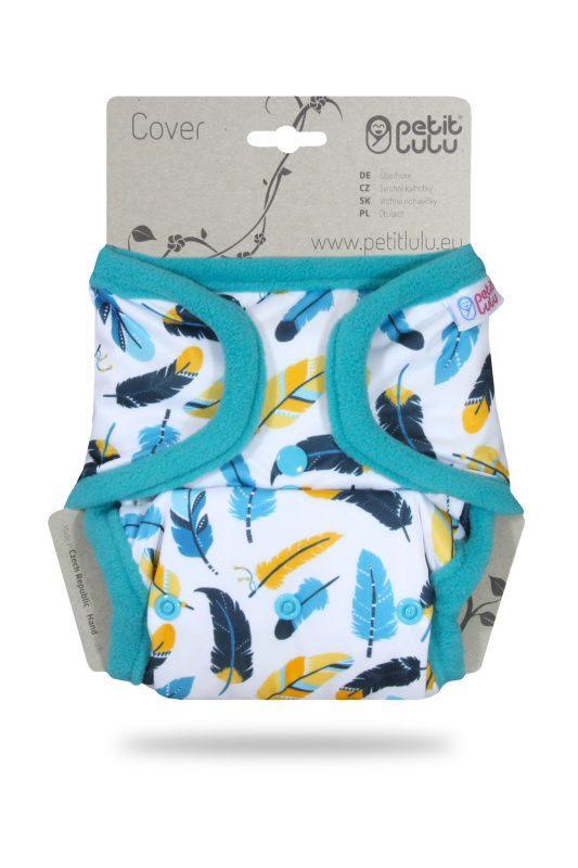 Petit Lulu s.r.o. Tyrkysová peříčka - svrchní kalhotky pat