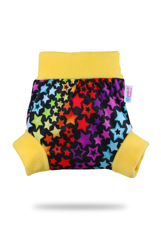 Petit Lulu s.r.o. Duhové hvězdy - pull-up svrchní kalhotky - XL