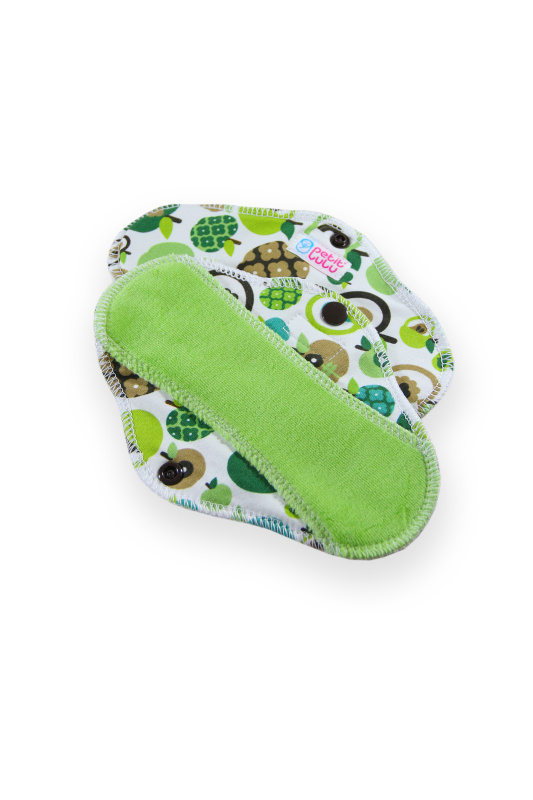 Petit Lulu s.r.o. Jablka (zelená) - látková vložka SLIP (CLASSIC) - Látková vložka SLIP 1 ks