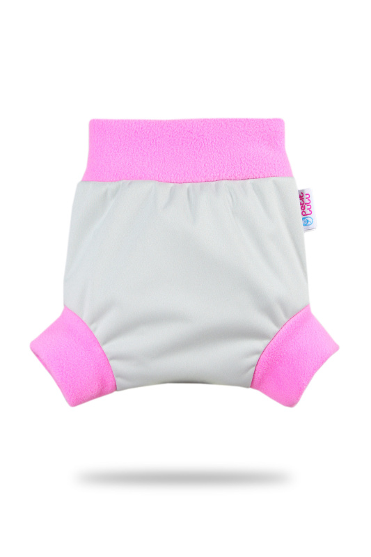 Petit Lulu s.r.o. Šedé (růžová) - pull-up svrchní kalhotky - S