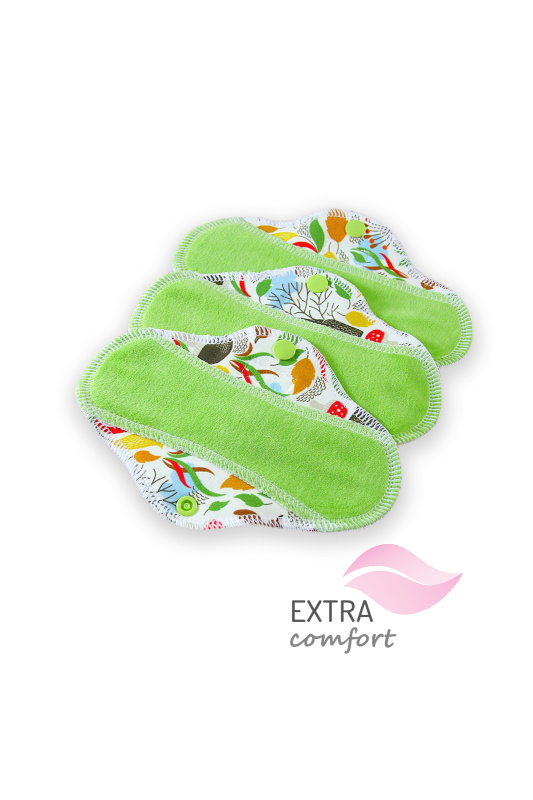 Petit Lulu s.r.o. Ježci na podzim - látková vložka SLIP (SLIM) - Látková vložka SLIP 3 ks