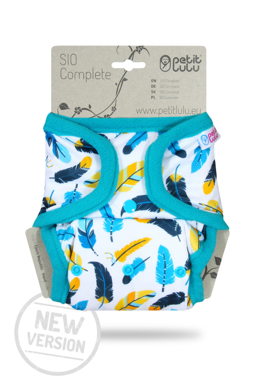 Petit Lulu s.r.o. Tyrkysová peříčka - SIO complete pat NOVÁ VERZE