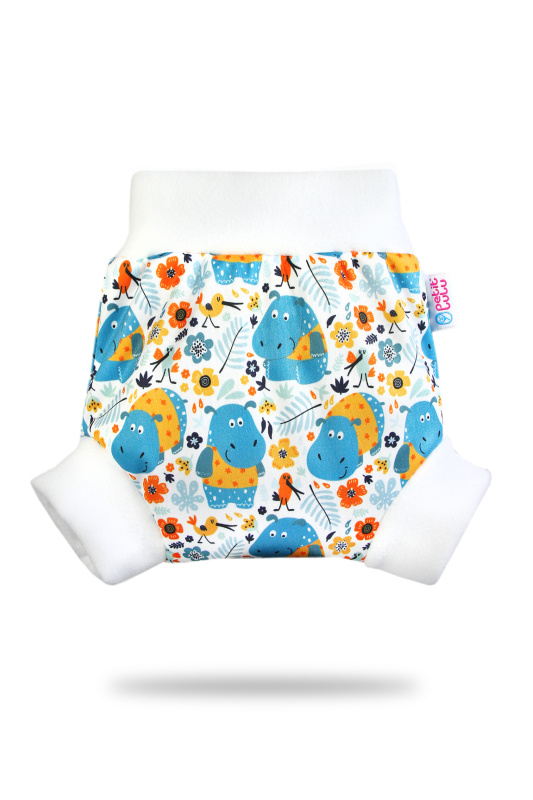 Petit Lulu s.r.o. Hroši v triku - pull-up svrchní kalhotky - XL