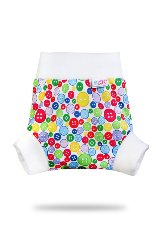 Petit Lulu s.r.o. Sbírka knoflíků - pull-up svrchní kalhotky - XL