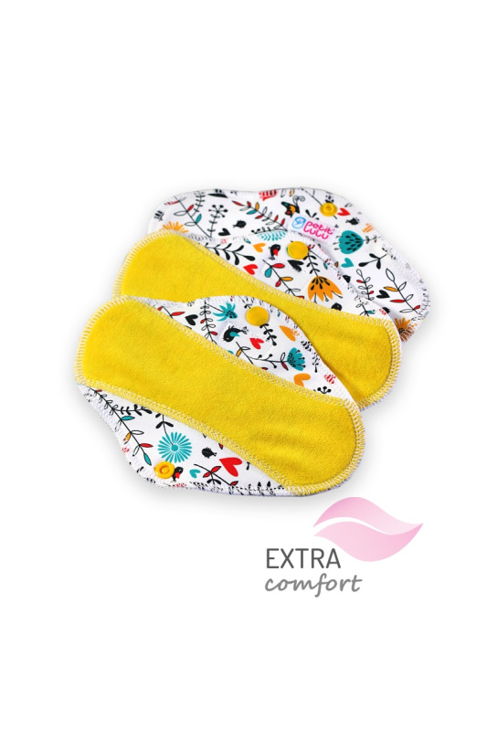 Petit Lulu s.r.o. Luční kvítí - látková vložka SLIP (SLIM) - Látková vložka SLIP 3 ks